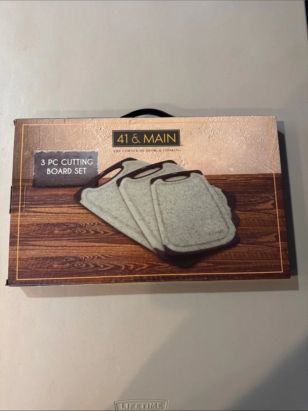 41 & Main 3 Pc Cutting Board Set
